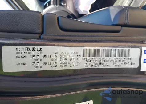 2019 Jeep Grand Cherokee Limited 4X4 z USA, uszkodzony, nr VIN 1C4RJFBG9KC765419